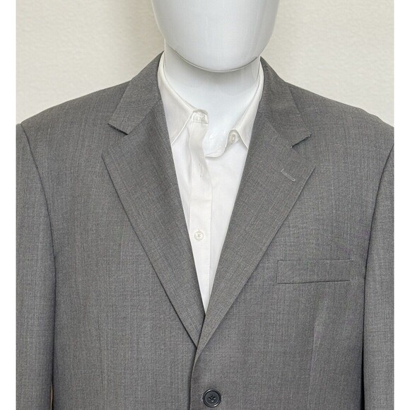 Kenny EL Men’s 48R Gray Sport Coat Wool Blend Jacket - Picture 2 of 11